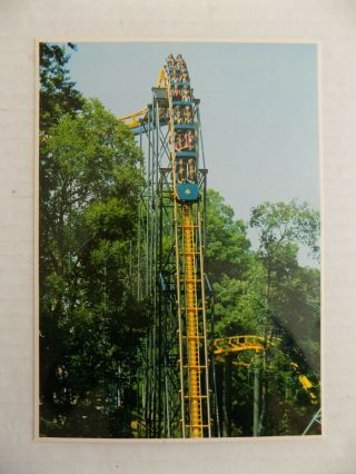 Busch Gardens Old Country Postcard Loch Ness Monster Virginia Vintage Nos Htf