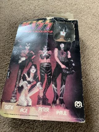 Kiss Paul Stanley Mego Doll Vintage Boxed