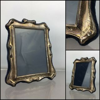 Solid Sterling Silver Picture Frame R Carr Sheffield Hallmarked Rococo Style