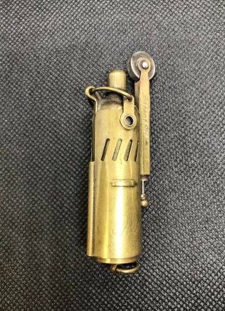 Vintage Imco Ww1 Brass Trench Lighter Made In Austria