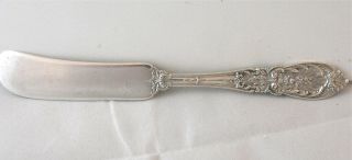 Richelieu International Sterling Silver Butter Knife Knives 6in No Monogram