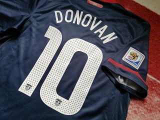Jersey Us Landon Donovan Nike Usa Wc10 (m) Shirt Soccer Usmnt 2010 Vintage