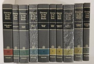 1963 Gateway To The Great Books Complete 10 Set Britannica Vintage Homeschool