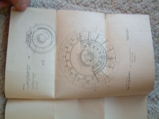 Patent For 1921 Automobile Wheel Us Patent Office 1920 