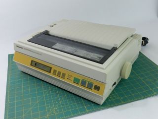 Vintage Panasonic Kx - P1124i 24 Pin Multi - Mode Impact Dot Matrix Printer White