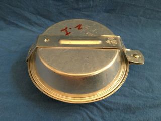 Vintage Girl Scout Aluminum Mess Kit Gsa Camping Scouting Cooking Backpacking
