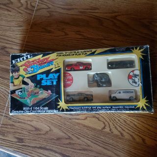 Vintage 1981 Ertl Smokey And The Bandit 2 Play Set 1/64 Car Toy Mib Complete