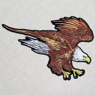 Us American Bald Eagle Back Patch