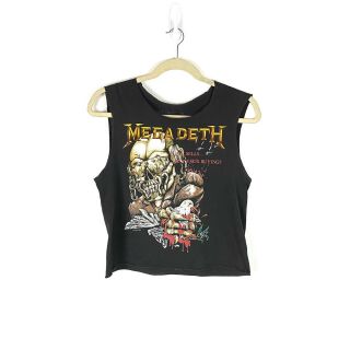 Vtg Megadeth Peace Sell….  But Who’s Buying? Wake Up Dead Tour T Shirt 1987 Sz L