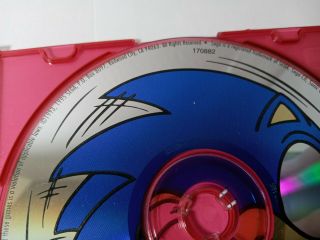 Sonic - RARE PC CD - ROM Sega Game - Discs Only - 1990 Promo - 2