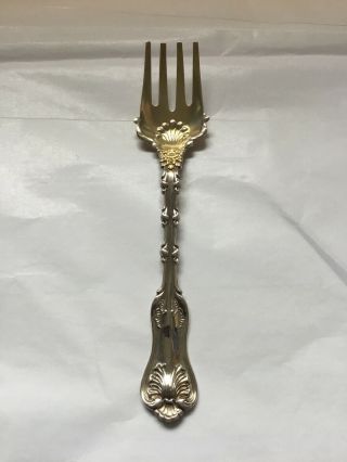 Imperial Queen By Whiting Sterling Silver Ramekin Fork 5 1/8 "