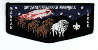 Boy Scout Oa 372 Mandan Lodge 2010 National Jamboree Flap