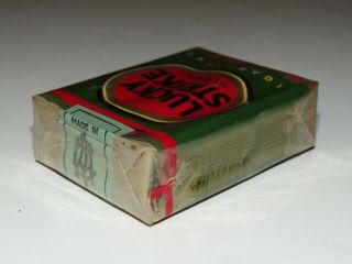 VINTAGE EMPTY LUCKY STRIKE GREEN PACK 2