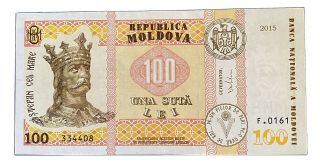Moldova 100 Lei 2015 Unc