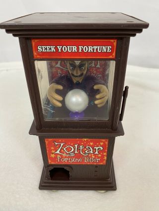 Zoltar Fortune Teller Toy Arcade Machine 8.  75” Paladone Big Movie