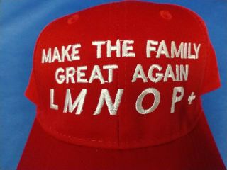 Make The Family Great Again - Red Cap Lmnop Embroidered Maga Hat