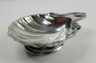 Vintage Mark Hopkins 1928 Gorham Soldered Silver Seashell Ashtray