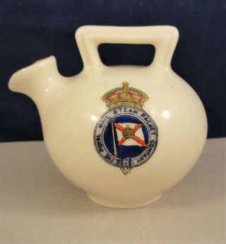 White Horse Crested China Company Ewer Royal Mail Steam Packet Company