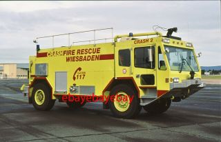 Fire Apparatus Slide,  Crash 2,  Usag Wiesbaden / Germany,  1999 Kme 4x4