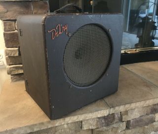Vintage Jensen Alnico 5 Pm 12 " Concert Series Speaker W/ Devry Cabinet