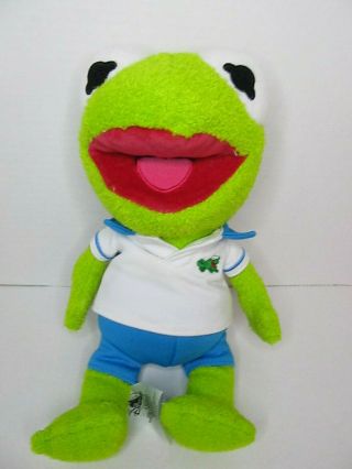 Disney Store Muppet Babies Kermit The Frog Plush 12 "