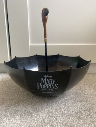 Disney Mary Poppins Returns 2018 Parrot Umbrella Cinema Film Popcorn Bowl