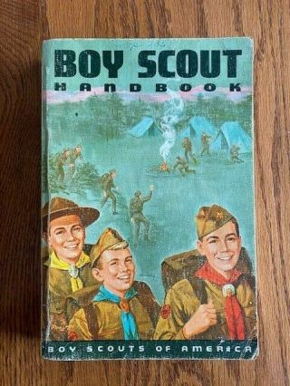 Vintage 1965 Boy Scouts Of America Handbook - 7th Edition 1st Printing