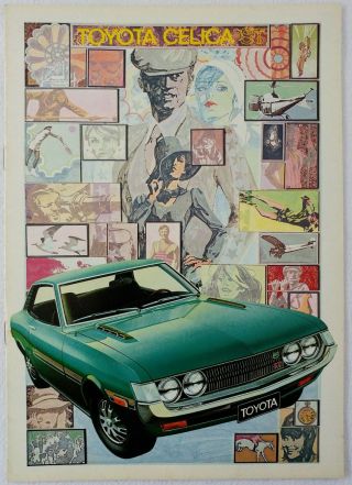 1970 1971 Toyota Celica St Sales Brochure For Us Market A20 トヨタ