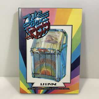 Vintage Jukebox Saturday Night By J.  Krivine Hbdj 1977 Illustrated History Book