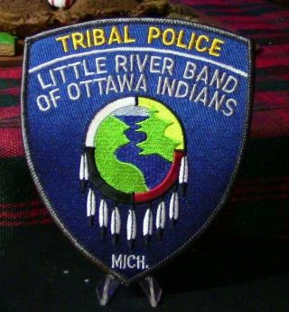 Patch Retired: Little River Band Of Ottawa Indians Tribal Police (mi. ) Patch