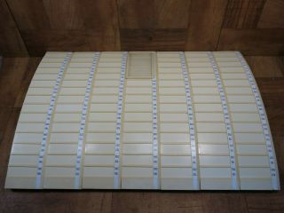 Rowe AMI Jukebox Curved Title Strip Holders /Panels /Plastic Boards R82 R83 2
