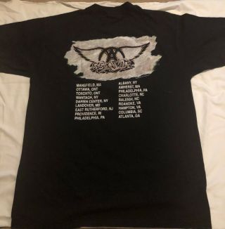 Vintage AEROSMITH GET A GRIP Concert T Shirt X Large 3