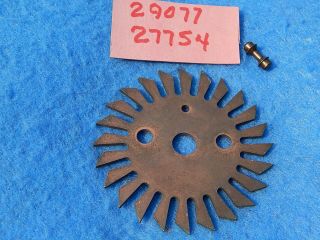 1942 Wurlitzer 750 780 850 950 Rotary Selector Wheel 29077 - Copper Plated