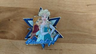 Disney Pin Frozen Anna & Elsa 3d Friendship Limited Edition 300