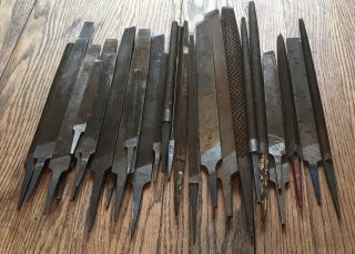 Old Vintage Tools Metal Files Great For Knife Making Blacksmith Machinist