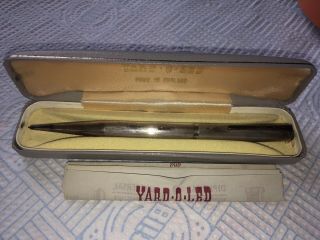 Vintage Yard O Led Sterling Silver Pencil