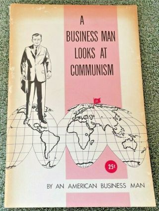 A Business Man Looks At Communism Fred Koch 39 Page Manifesto 1960 Paper Booklet