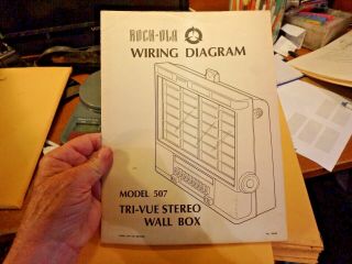 4s - Vintage Rock - Ola Wiring Diagram Model 507 Tri - Vue Wall Box