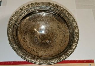 Vintage Weighted Sterling Silver Dish Mueck - Carey Co Mueck - Carey