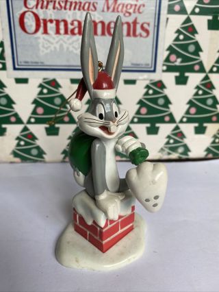 Christmas Looney Tunes Bugs Bunny Warner Brothers Christmas Ornament