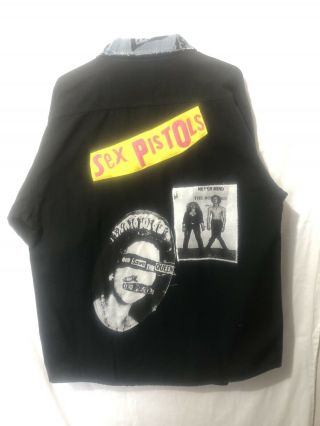 Carhartt Custom Vintage Sex Pistols Sid and Nancy jacket Medium Jacket 3