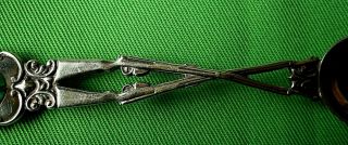1908/9 ANTIQUE SILVER 68th DURHAM REGIMENT OF FOOT LIGHT INFANTRY RIFLE SPOON 3