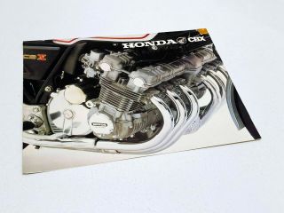 1978 Honda Cbx Motorcycle Brochure