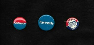 3 Robert F.  Bobby Kennedy Items From 1964 Us Senate Campaign Ny And 1968 Hopeful