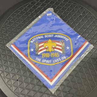 Bsa Neckerchief 1985 National Scout Jamboree Boy Scout Bsa Vintage