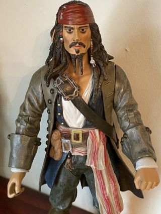 Johnny Depp Captain Jack Sparrow Disney Figure 12  Pirates Of Caribbean