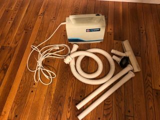 Hoover Portapower Vacuum S1049 Plus Attachments - Vintage Usa Canister