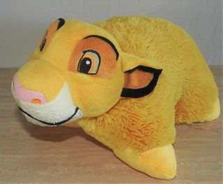 Authentic Disney Parks Simba Pillow Pet Lion King Plush Pillow Stuffed Animal