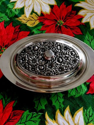 Towle Contessina Butter Dish Silverplate (hard To Find)