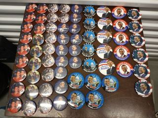 66 Pins 2008 Barack Obama Official Presidential Campaign Buttons Pins